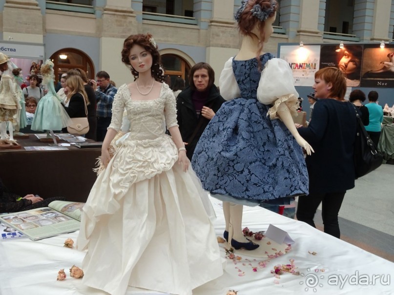 Кукольный рай в Гостином дворе.  Фотогалерея.