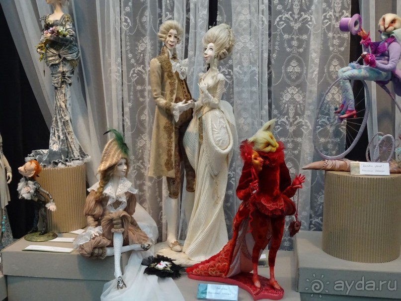 Кукольный рай в Гостином дворе.  Фотогалерея.