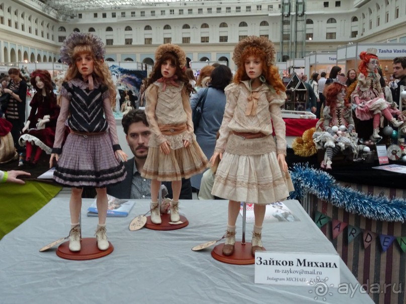 Кукольный рай в Гостином дворе.  Фотогалерея.