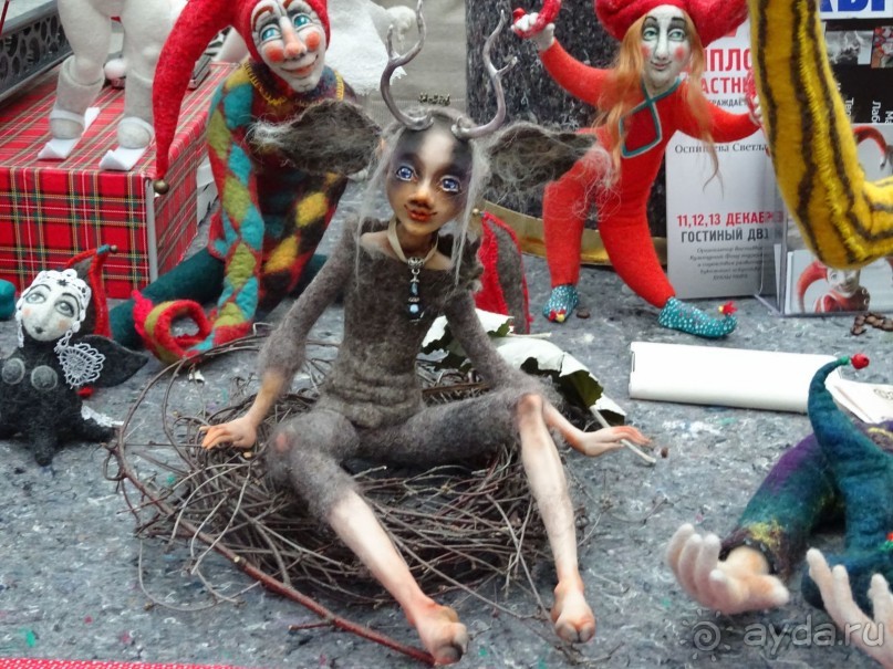 Кукольный рай в Гостином дворе.  Фотогалерея.