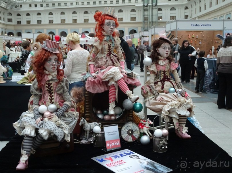 Кукольный рай в Гостином дворе.  Фотогалерея.
