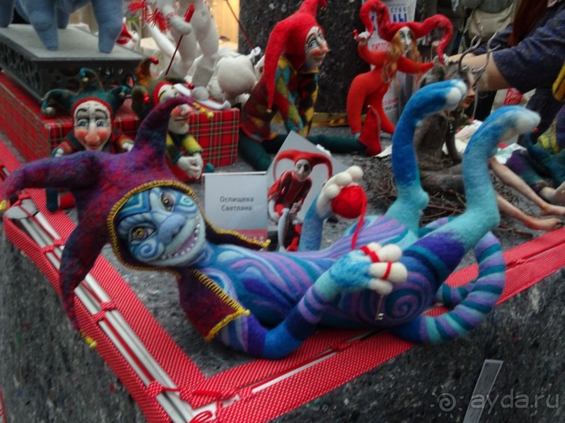 Кукольный рай в Гостином дворе.  Фотогалерея.