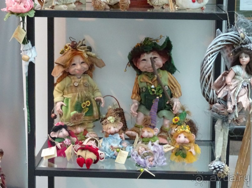 Кукольный рай в Гостином дворе.  Фотогалерея.