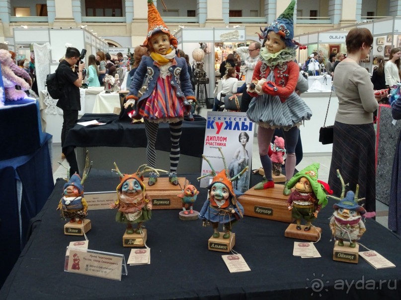 Кукольный рай в Гостином дворе.  Фотогалерея.