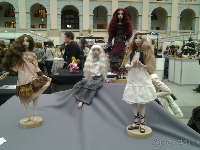 Кукольный рай в Гостином дворе.  Фотогалерея.