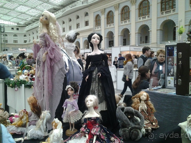 Кукольный рай в Гостином дворе.  Фотогалерея.