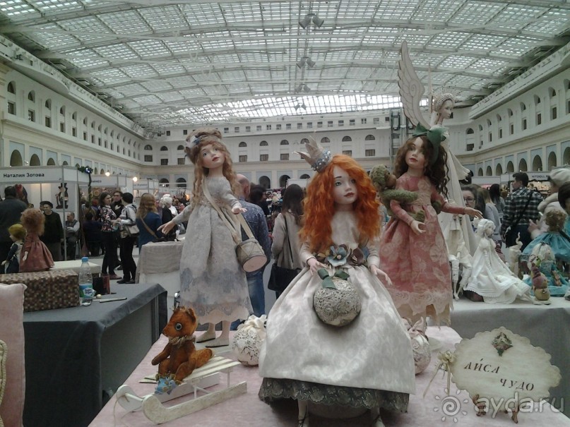 Кукольный рай в Гостином дворе.  Фотогалерея.