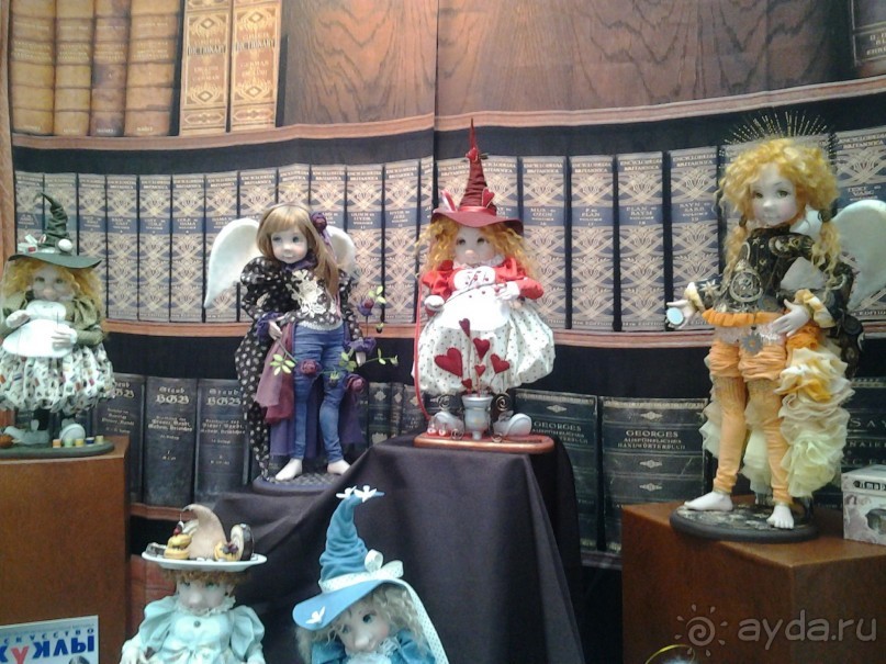 Кукольный рай в Гостином дворе.  Фотогалерея.