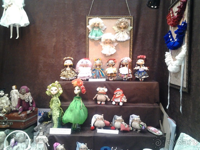 Кукольный рай в Гостином дворе.  Фотогалерея.