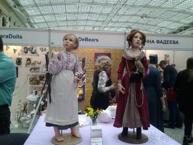 Кукольный рай в Гостином дворе.  Фотогалерея.