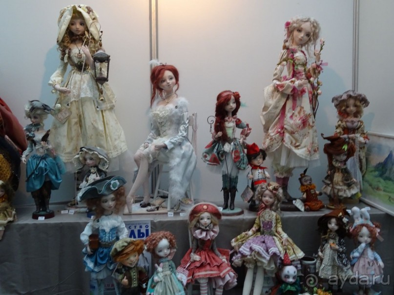 Кукольный рай в Гостином дворе.  Фотогалерея.