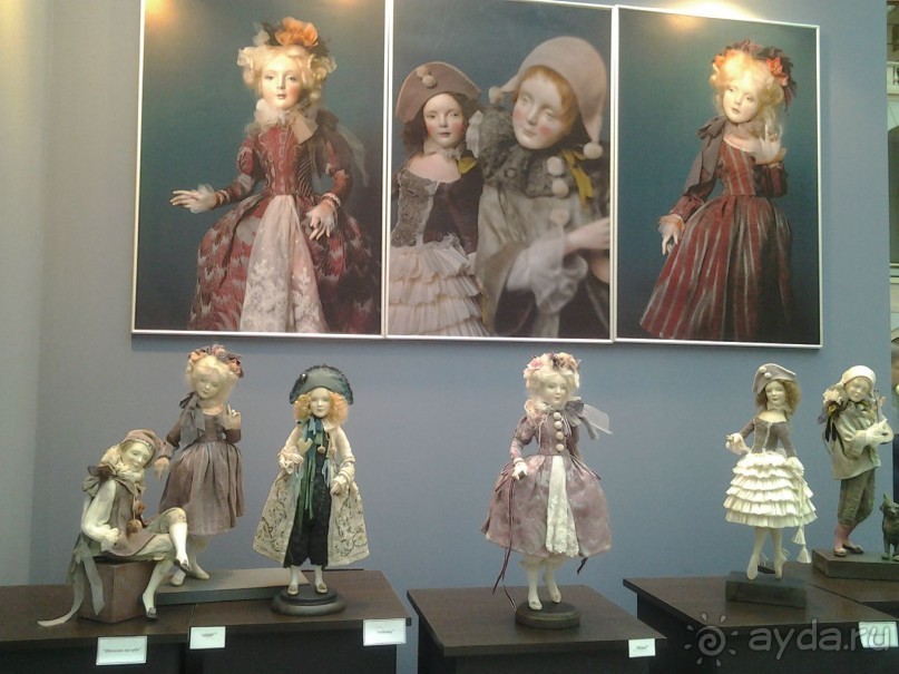 Кукольный рай в Гостином дворе.  Фотогалерея.