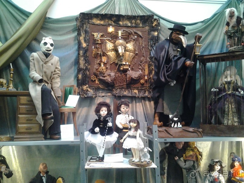 Кукольный рай в Гостином дворе.  Фотогалерея.
