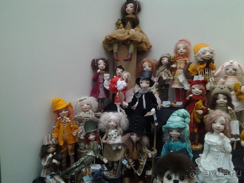 Кукольный рай в Гостином дворе.  Фотогалерея.
