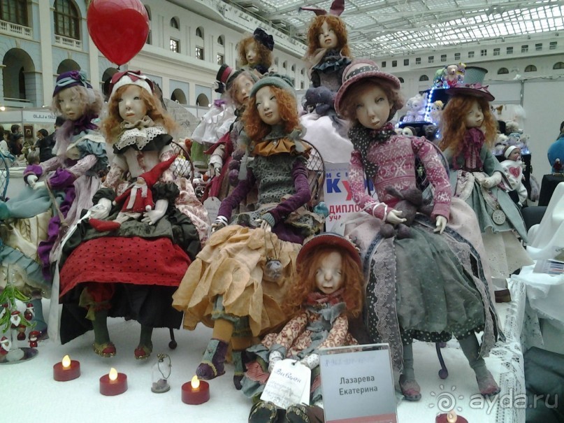 Кукольный рай в Гостином дворе.  Фотогалерея.