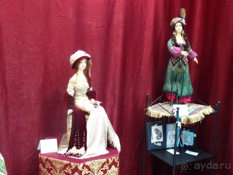 Кукольный рай в Гостином дворе.  Фотогалерея.