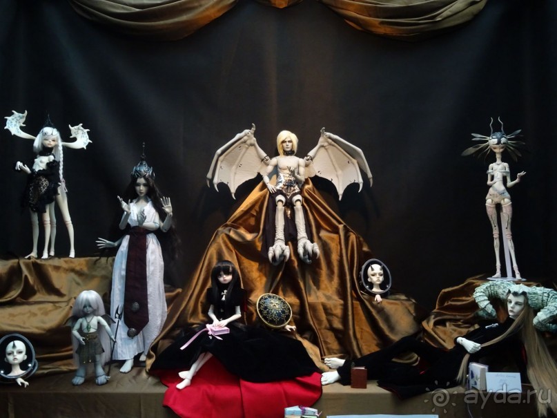 Кукольный рай в Гостином дворе.  Фотогалерея.