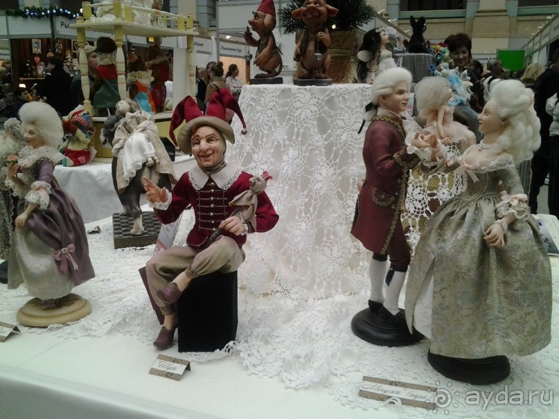 Кукольный рай в Гостином дворе.  Фотогалерея.
