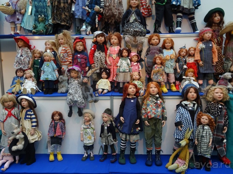 Кукольный рай в Гостином дворе.  Фотогалерея.