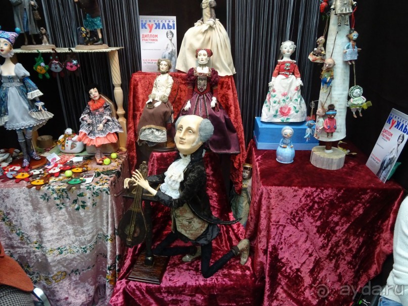 Кукольный рай в Гостином дворе.  Фотогалерея.