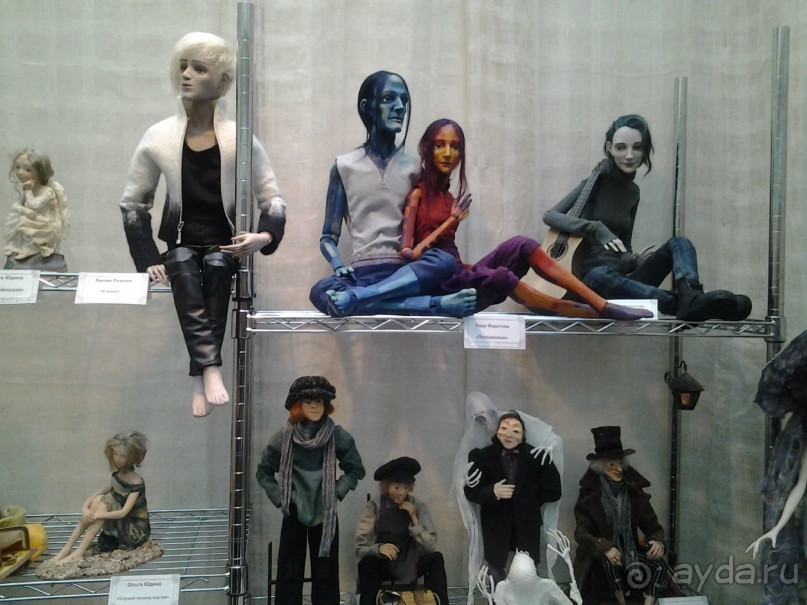 Кукольный рай в Гостином дворе.  Фотогалерея.