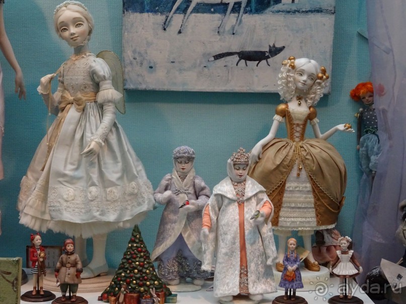 Кукольный рай в Гостином дворе.  Фотогалерея.