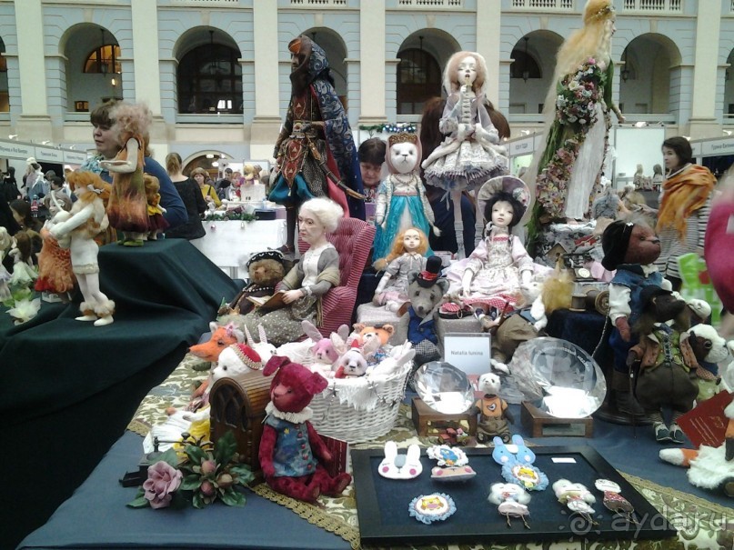 Кукольный рай в Гостином дворе.  Фотогалерея.