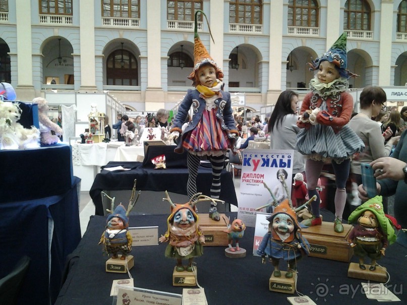 Кукольный рай в Гостином дворе.  Фотогалерея.