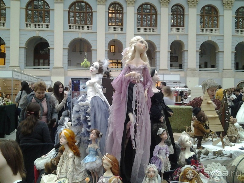 Кукольный рай в Гостином дворе.  Фотогалерея.