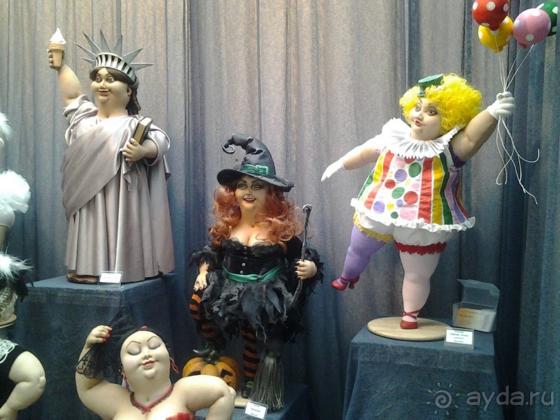Кукольный рай в Гостином дворе.  Фотогалерея.