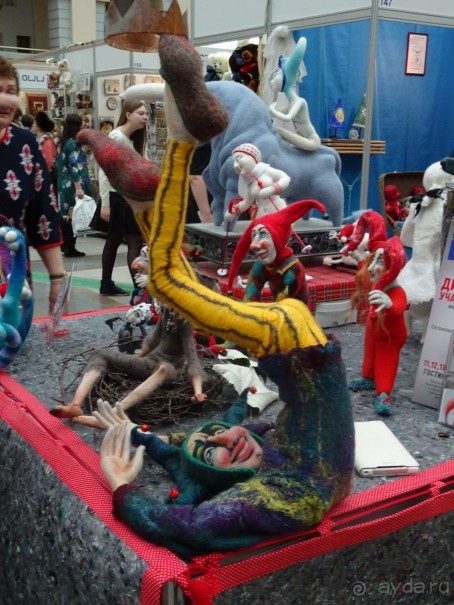 Кукольный рай в Гостином дворе.  Фотогалерея.