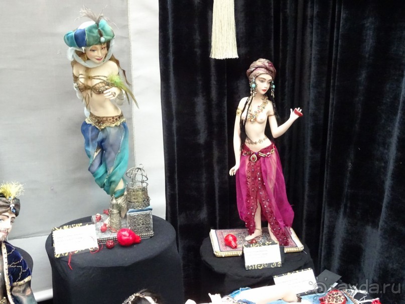 Кукольный рай в Гостином дворе.  Фотогалерея.