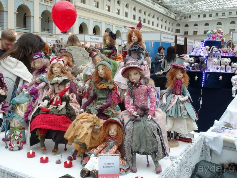 Кукольный рай в Гостином дворе.  Фотогалерея.