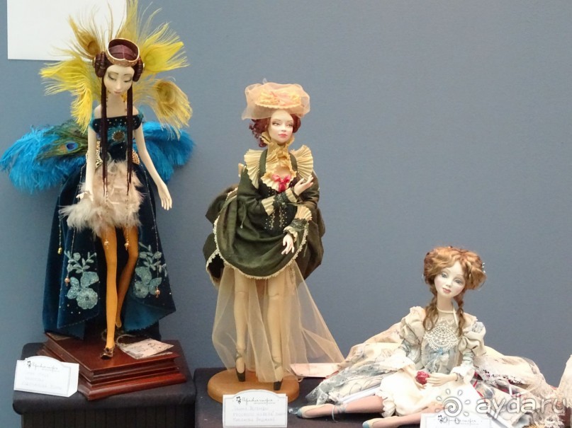 Кукольный рай в Гостином дворе.  Фотогалерея.