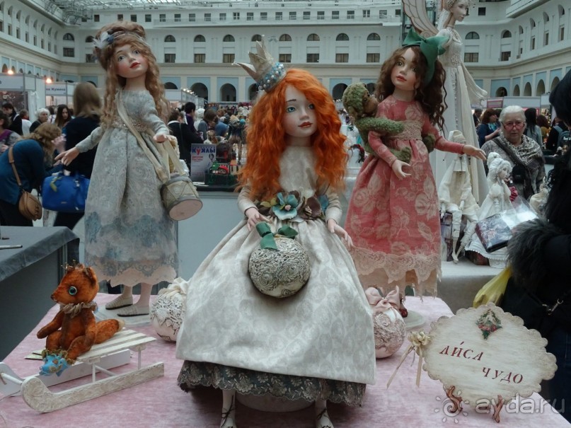 Кукольный рай в Гостином дворе.  Фотогалерея.
