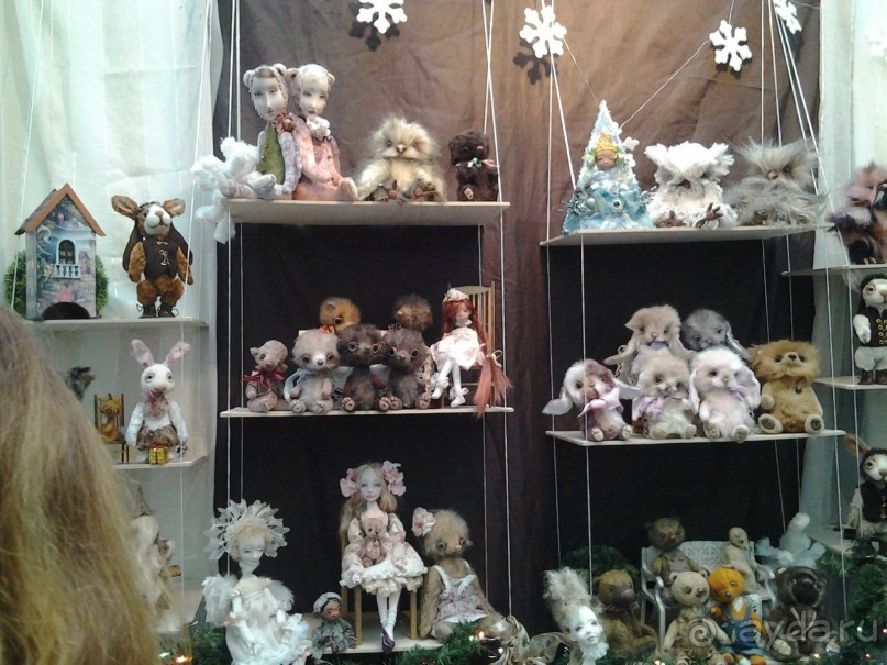 Кукольный рай в Гостином дворе.  Фотогалерея.