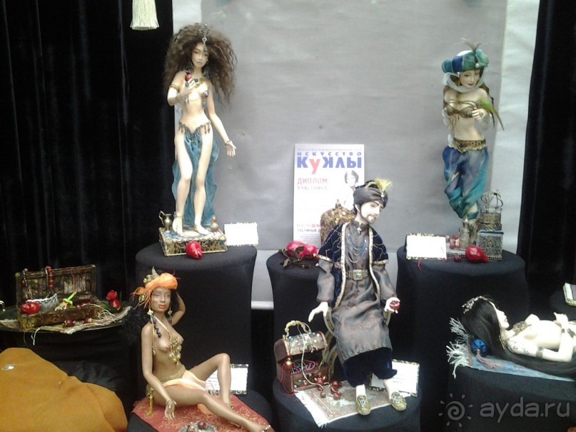 Кукольный рай в Гостином дворе.  Фотогалерея.