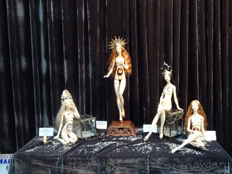 Кукольный рай в Гостином дворе.  Фотогалерея.