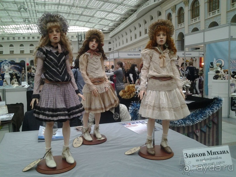 Кукольный рай в Гостином дворе.  Фотогалерея.