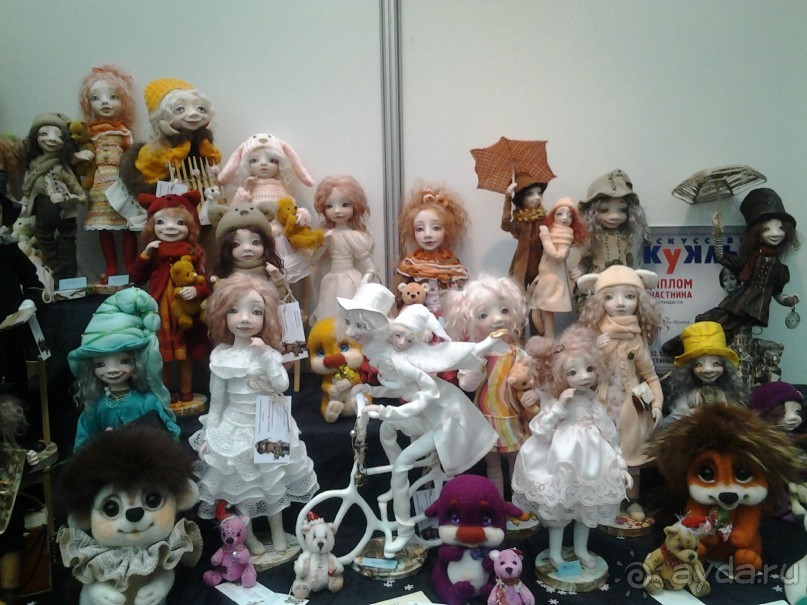 Кукольный рай в Гостином дворе.  Фотогалерея.