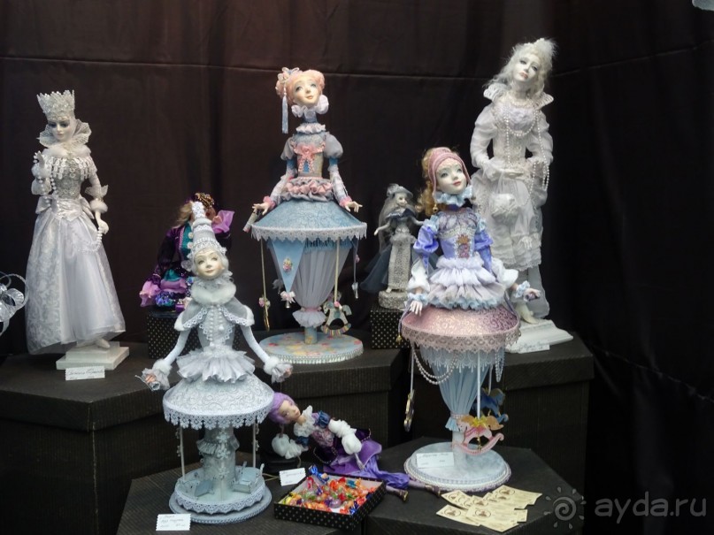 Кукольный рай в Гостином дворе.  Фотогалерея.