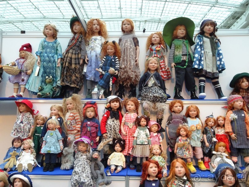 Кукольный рай в Гостином дворе.  Фотогалерея.