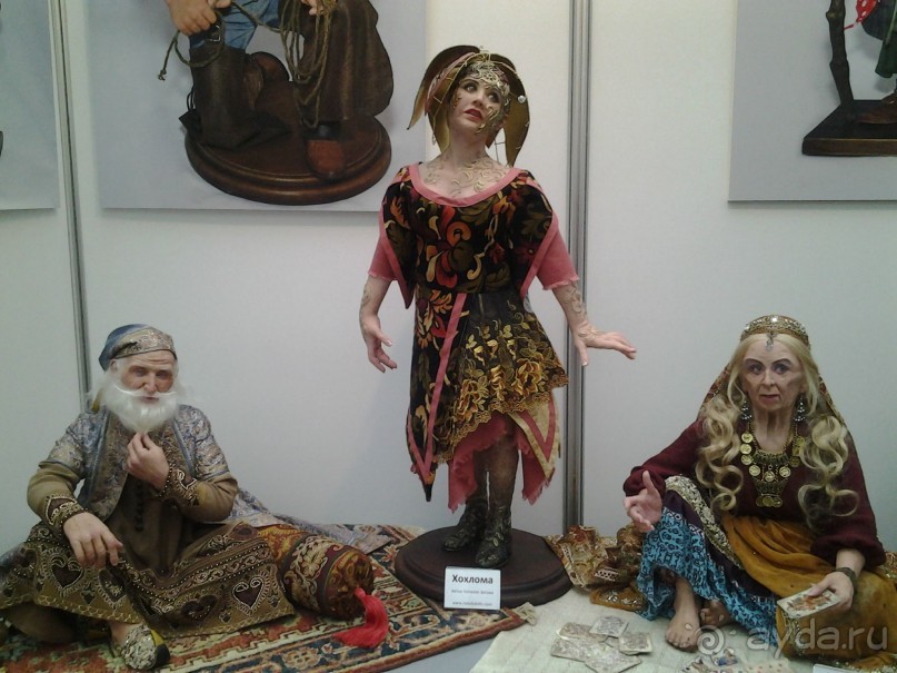 Кукольный рай в Гостином дворе.  Фотогалерея.