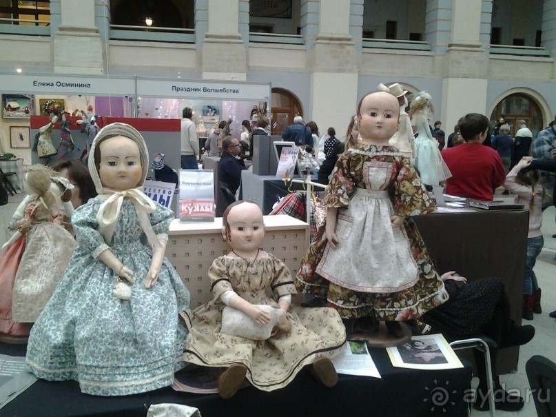 Кукольный рай в Гостином дворе.  Фотогалерея.