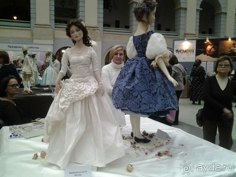 Кукольный рай в Гостином дворе.  Фотогалерея.