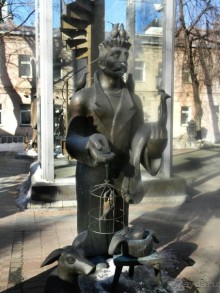 Работы Зураба Церетели в музее современного искусства на Петровке.