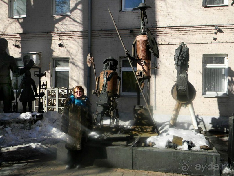 Мне понравились Дон Кихот и Санчо Панса. Очень милые. 