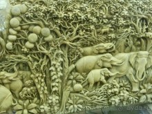 Фабрика тикового дерева.