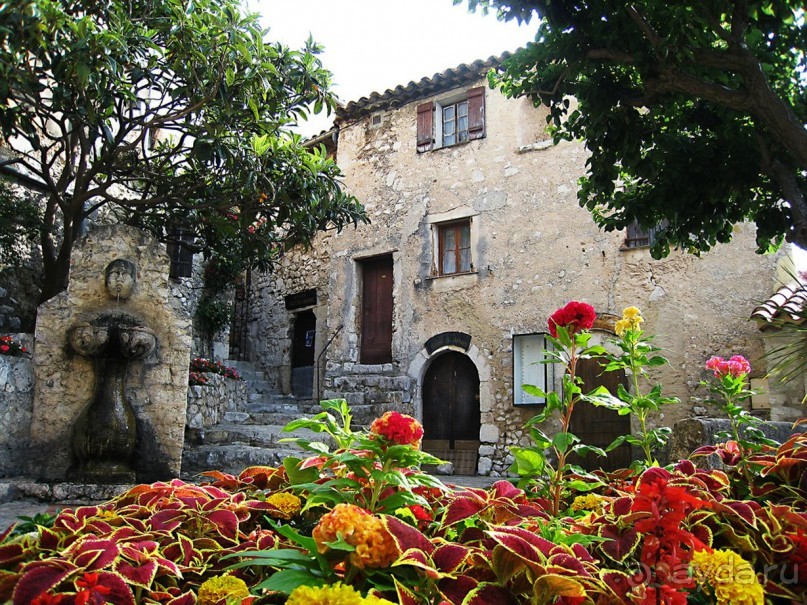 Жемчужина Лазурного берега - средневековая деревня Эз.