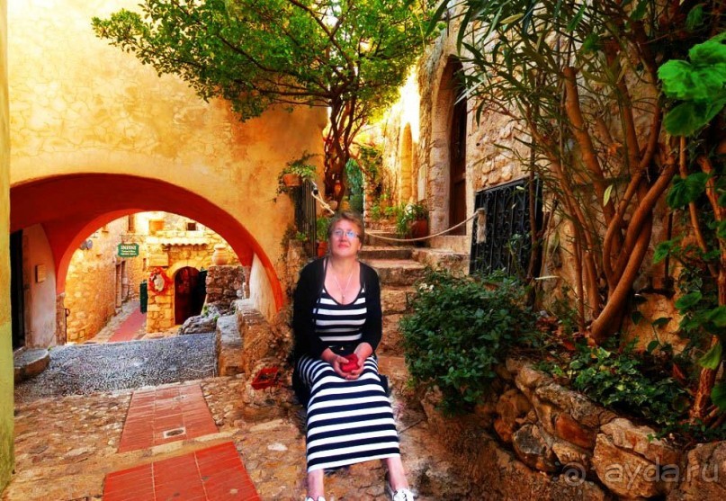 Жемчужина Лазурного берега - средневековая деревня Эз.